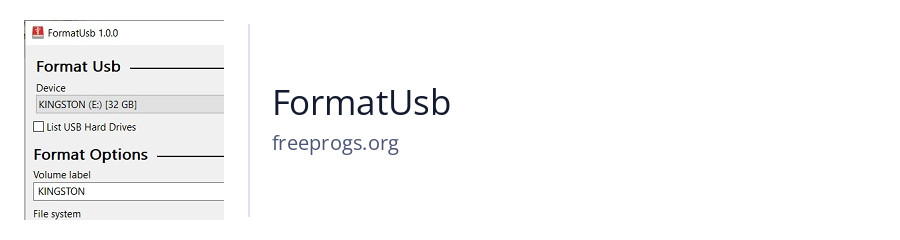 FormatUsb