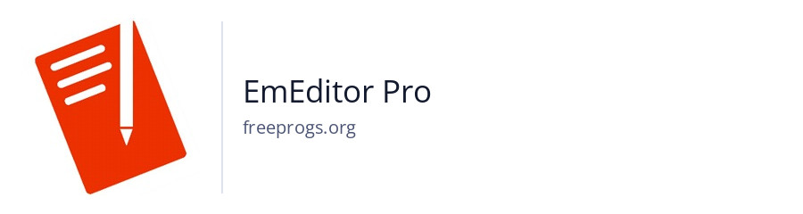 EmEditor Pro