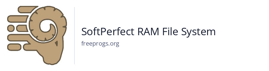 SoftPerfect RAM File System