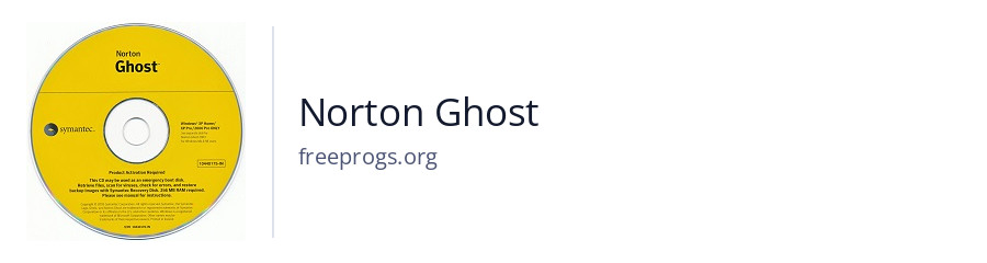 Norton Ghost