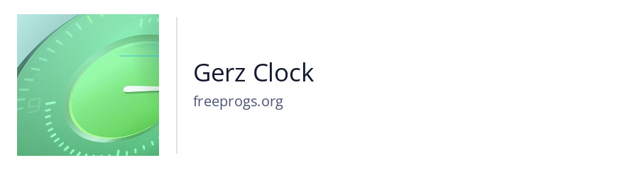 Gerz Clock