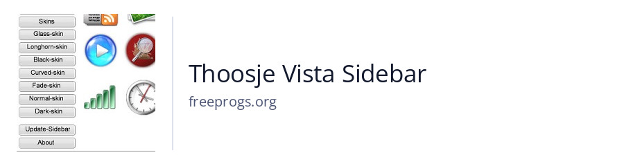 Thoosje Vista Sidebar