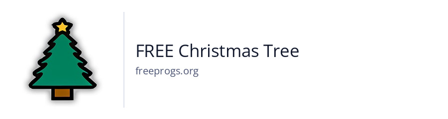 FREE Christmas Tree