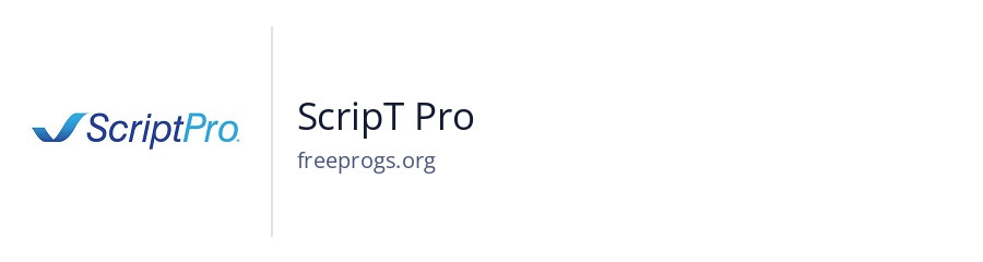 ScripT Pro