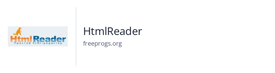 HtmlReader