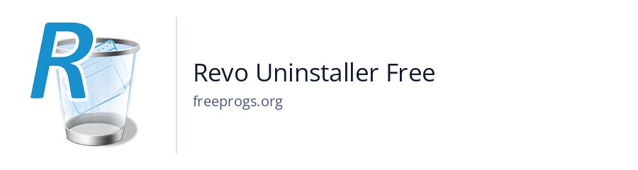 Revo Uninstaller Free