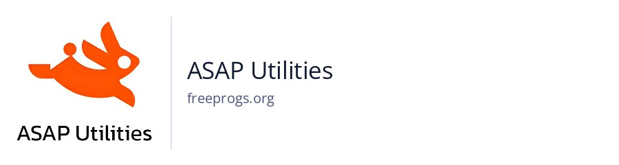 ASAP Utilities