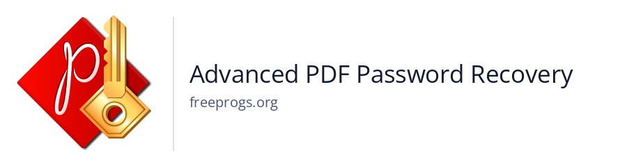 Advanced PDF Password Recovery