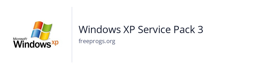 Windows XP Service Pack 3