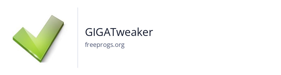 GIGATweaker