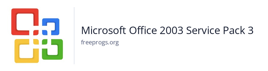 Microsoft Office 2003 Service Pack 3