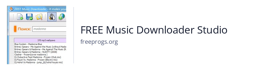 FREE Music Downloader Studio