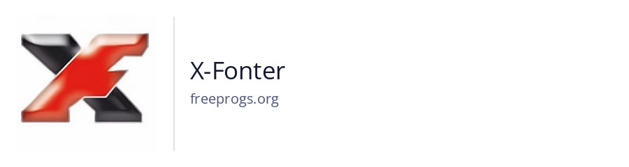 X-Fonter