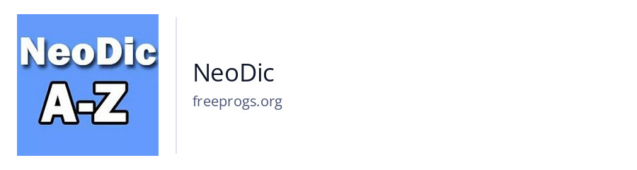 NeoDic