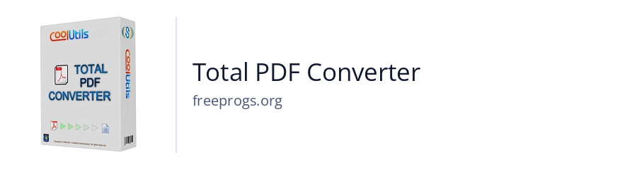 Total PDF Converter