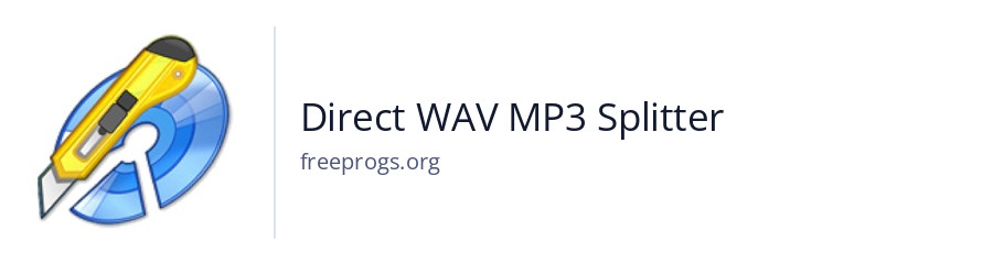 Direct WAV MP3 Splitter