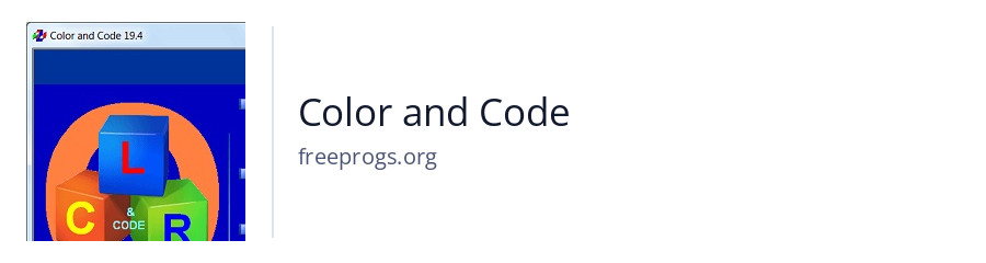 Color and Code