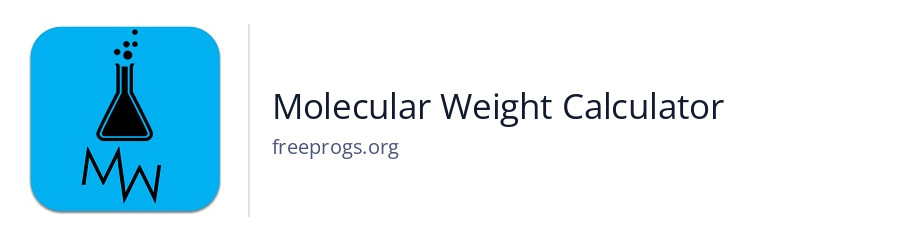 Molecular Weight Calculator