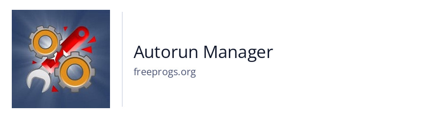 Autorun Manager