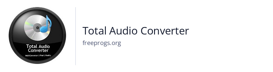 Total Audio Converter