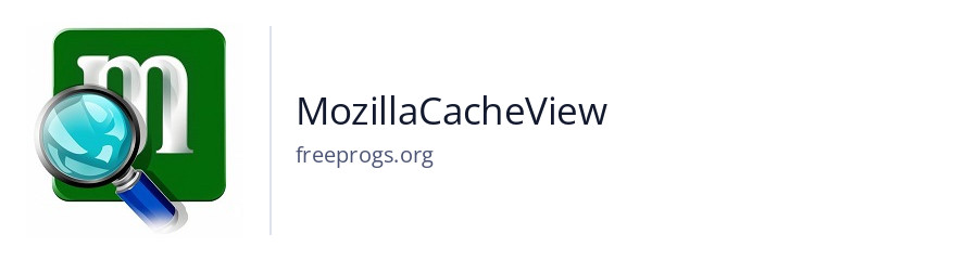 MozillaCacheView
