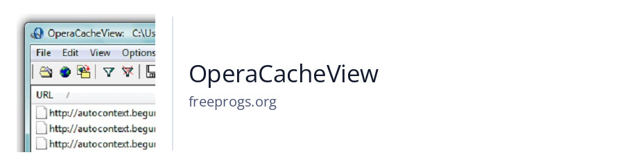 OperaCacheView