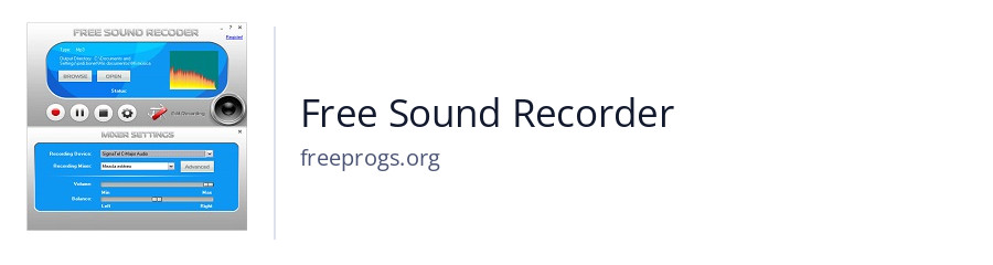 Free Sound Recorder