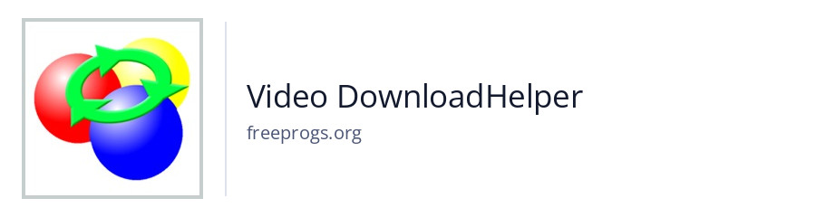 Video DownloadHelper