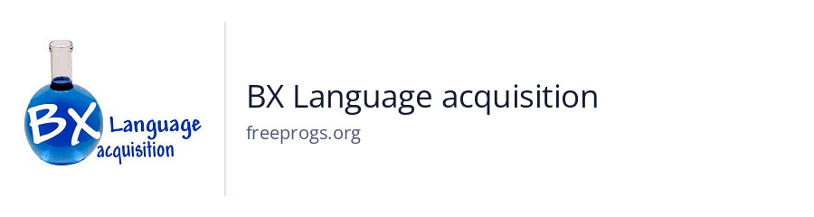 BX Language acquisition