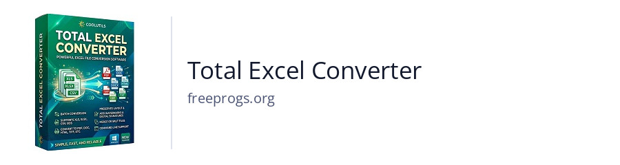 Total Excel Converter