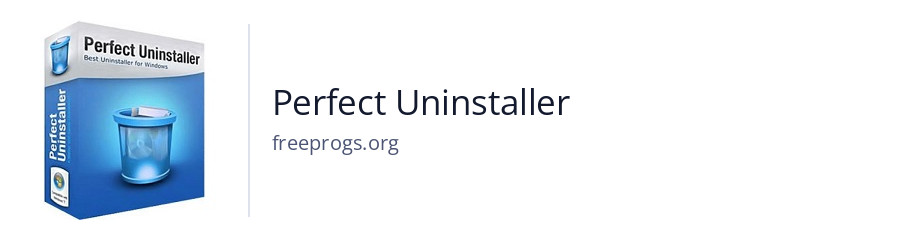 Perfect Uninstaller