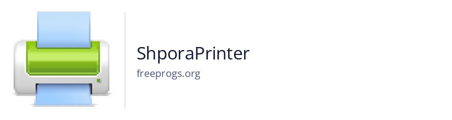ShporaPrinter