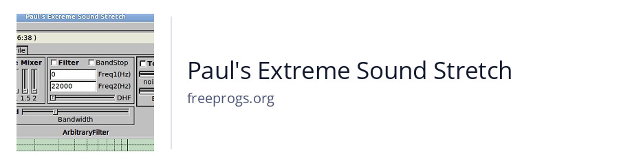 Paul's Extreme Sound Stretch