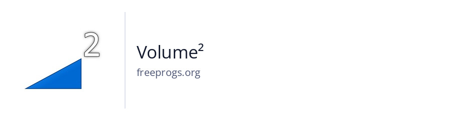 Volume²