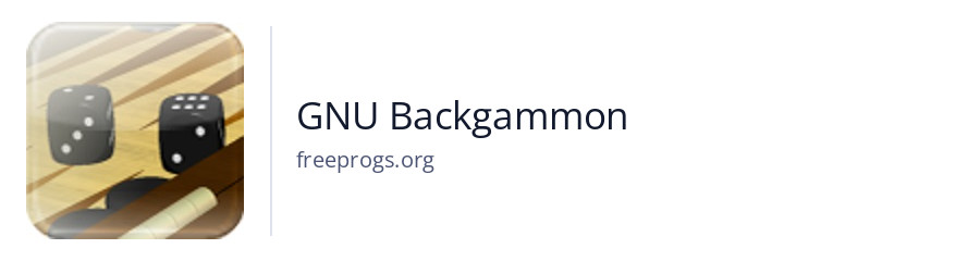 GNU Backgammon