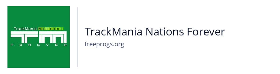 TrackMania Nations Forever