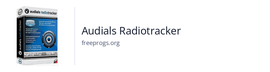 Audials Radiotracker