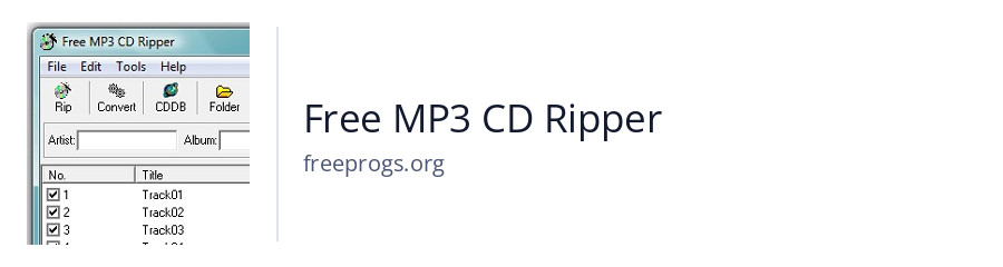 Free MP3 CD Ripper