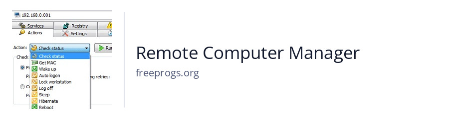 Remote Computer Manager