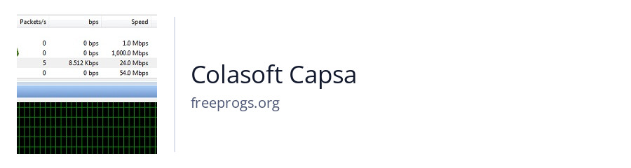 Colasoft Capsa