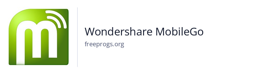 Wondershare MobileGo