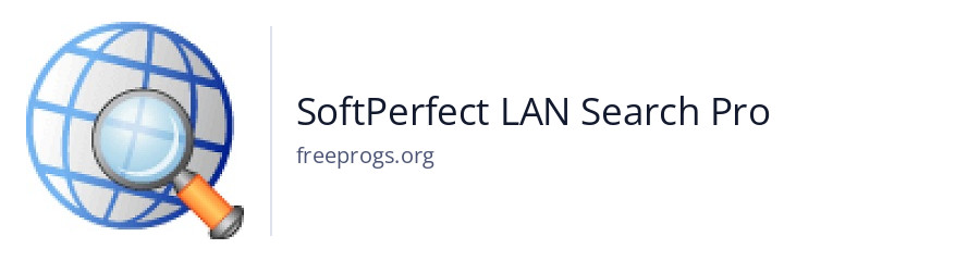 SoftPerfect LAN Search Pro