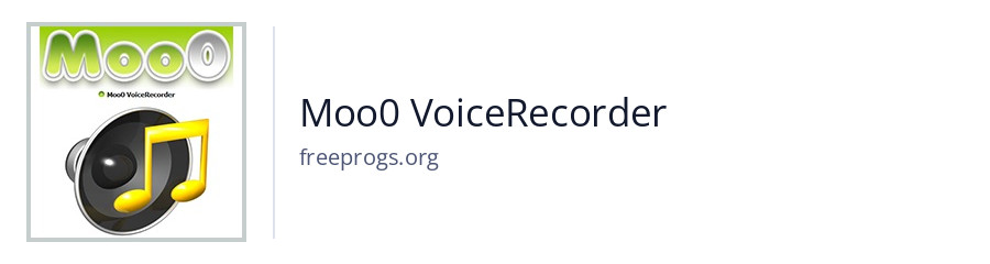 Moo0 VoiceRecorder