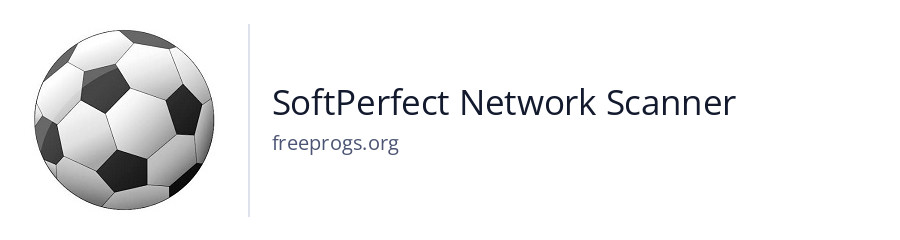 SoftPerfect Network Scanner