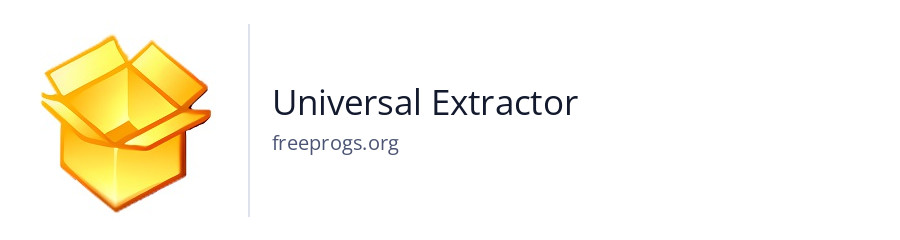 Universal Extractor