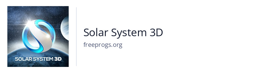 Solar System 3D