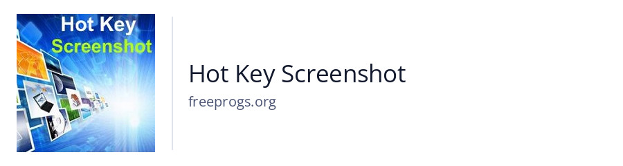 Hot Key Screenshot