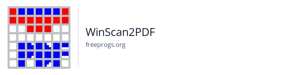 WinScan2PDF