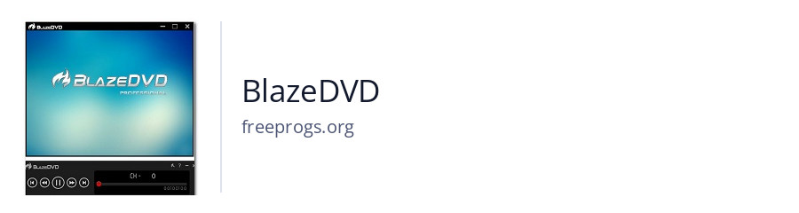 BlazeDVD