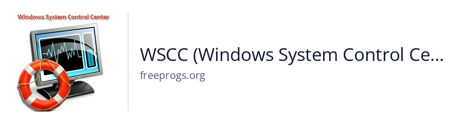 WSCC (Windows System Control Center)